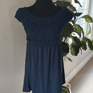 MAX STUDIO SLEEVELESS TUNIC TOP / MINI DRESS